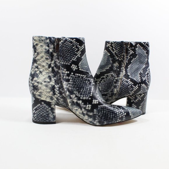 Marc Fisher LTD Womens Jarli 3 Leather Ankle Boot - Multicolor 6.5M - Picture 3 of 5